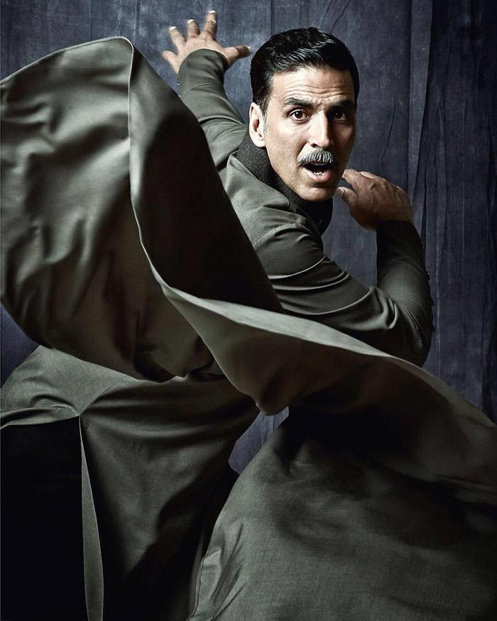 Akshay Kumar Looks Dapper in the latest shoot for Harper’s Bazaar India