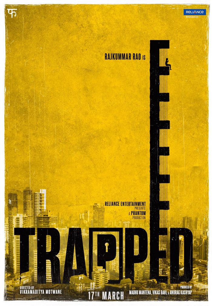 Check out the interesting poster where Rajkummar Rao is TRAPPED!